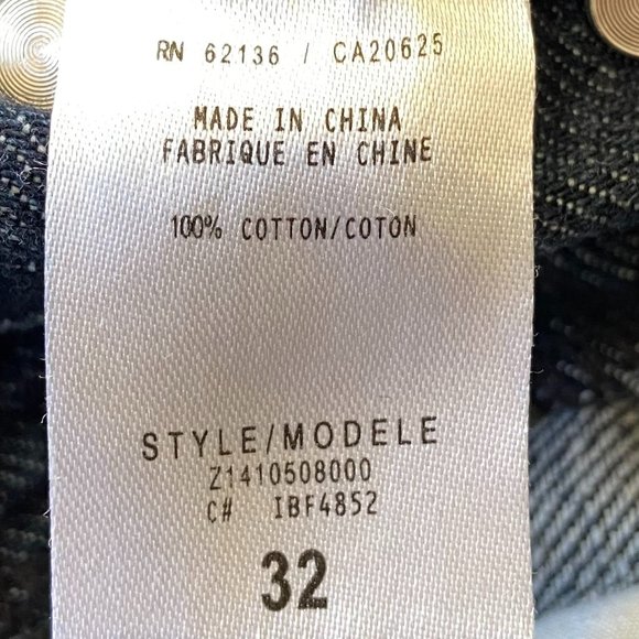 G by Guess Men's Joey Low Boot Cut Blue Jeans. Size: 32 - Picture 8 of 9